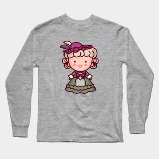 Kawaii Marie Antoinette Character Long Sleeve T-Shirt